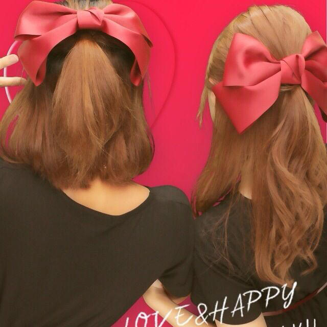 merry jenny(メリージェニー)のmerry jenny♡リボンバレッタ レディースのヘアアクセサリー(ヘアピン)の商品写真