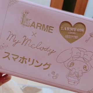 マイメロディ(マイメロディ)のLARME スマホリング(ストラップ/イヤホンジャック)