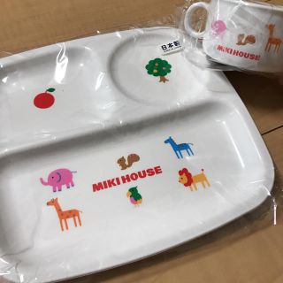 ミキハウス(mikihouse)のミキハウス ランチプレート スープマグ(離乳食器セット)