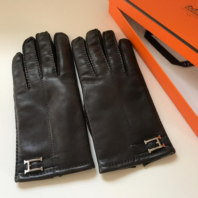 Hermes - エルメス革手袋の通販 by Aloha's shop|エルメスならラクマ