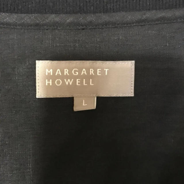 MARGARET HOWELL(マーガレットハウエル)のMARGARET HOWELL マーガレットハウエル リネン開襟シャツ メンズのトップス(シャツ)の商品写真