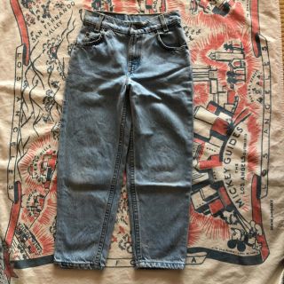 リーバイス(Levi's)のLevi's テーパードデニム  キッズ古着 7歳(パンツ/スパッツ)