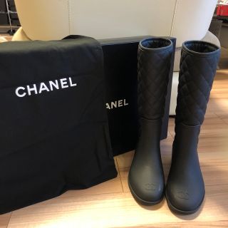 シャネル(CHANEL)のシャネルブーツ レインブーツ(ブーツ)