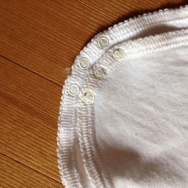 Bonpoint(ボンポワン)のボンポワン半袖ロンパース 12ヶ月 キッズ/ベビー/マタニティのベビー服(~85cm)(ロンパース)の商品写真