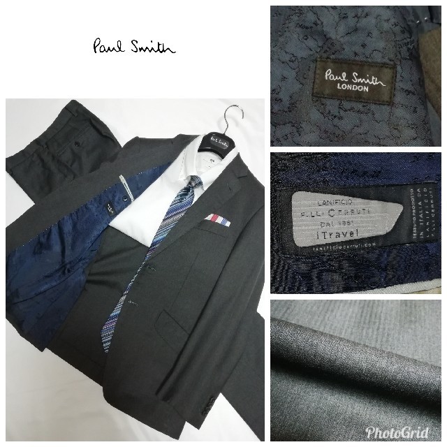 チェルッティ生地】裏地デザイン ポールスミス スーツ Paul Smith チェルッティ生地】裏地デザイン ポールスミス スーツ Paul Smith