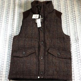 ハリスツイード(Harris Tweed)のハリツツイード ダウンベスト 大幅値下げ！(ダウンベスト)