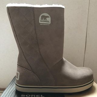 ソレル(SOREL)のSOREL ボアベージュブーツ👢(ブーツ)