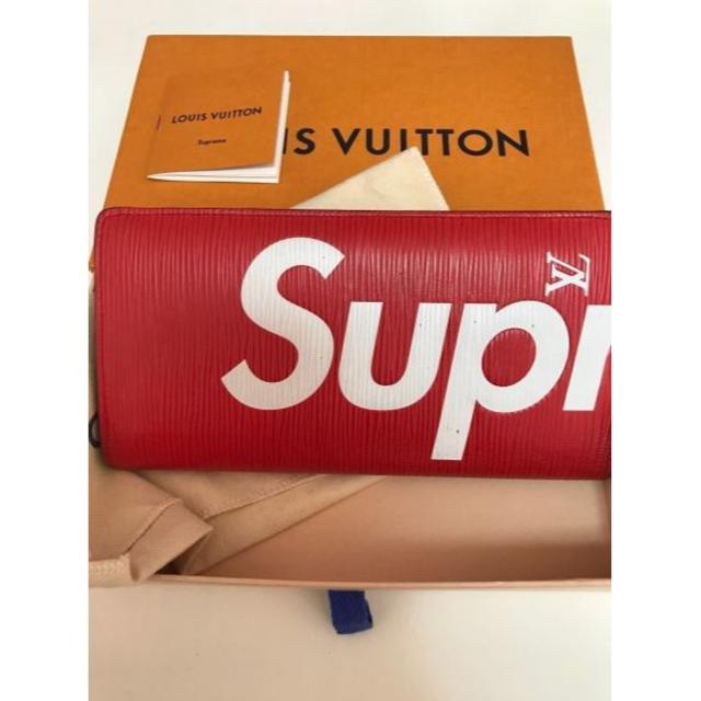おすすめ VUITTON LOUIS - ウォレット 長財布 Vuitton×supreme Louis 長財布