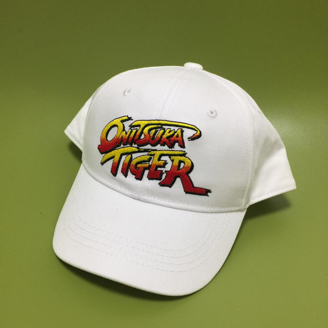 Onitsuka Tiger(オニツカタイガー)の非売品オニツカタイガー/ストリートファイター風ロゴCAP メンズの帽子(キャップ)の商品写真