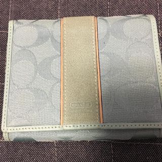 コーチ(COACH)のコーチ COACH 財布 水色(財布)