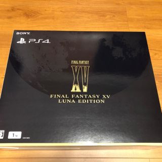 プレイステーション4(PlayStation4)の🦔PS4 FINAL FANTASY XV LUNA EDITION（1TB）(家庭用ゲーム機本体)