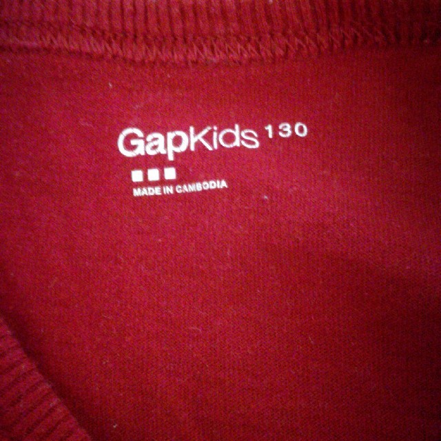 GAP Kids(ギャップキッズ)のロンT130 キッズ/ベビー/マタニティのキッズ服男の子用(90cm~)(Tシャツ/カットソー)の商品写真