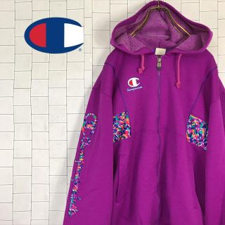 チャンピオン(Champion)の90s チャンピオン プロダクツ  ジャージ パーカー デカロゴ  派手 激レア(ジャージ)