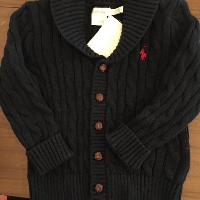 Ralph Lauren(ラルフローレン)の【新品】ラルフローレン カーディガン 24M キッズ/ベビー/マタニティのキッズ服男の子用(90cm~)(カーディガン)の商品写真