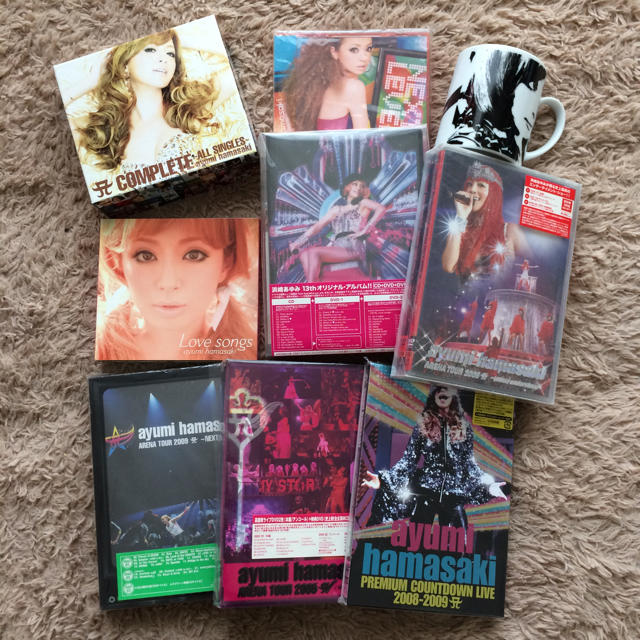 浜崎あゆみ CD+DVD+グッズセット エンタメ/ホビーのDVD/ブルーレイ(ミュージック)の商品写真