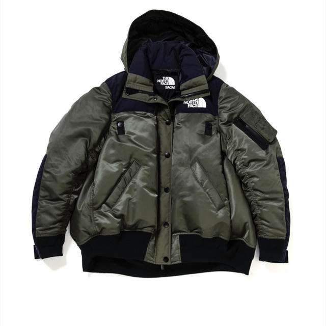 THE NORTH FACE - sacai サカイ x The North Face BOMBER JACKETの通販 by