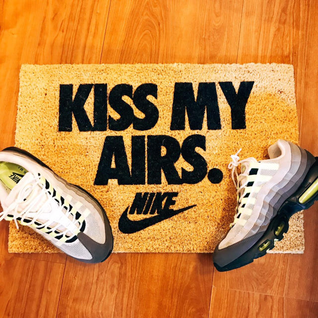 KISS MY AIRS nike 玄関マット ドアマット