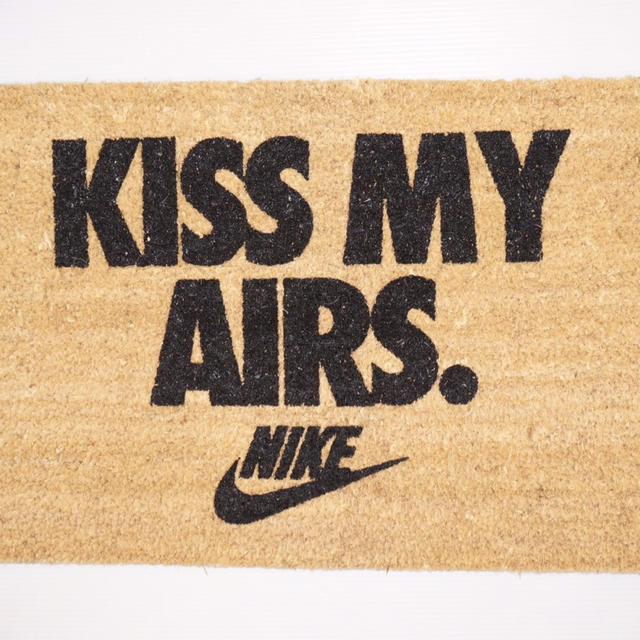 KISS MY AIRS nike 玄関マット ドアマット