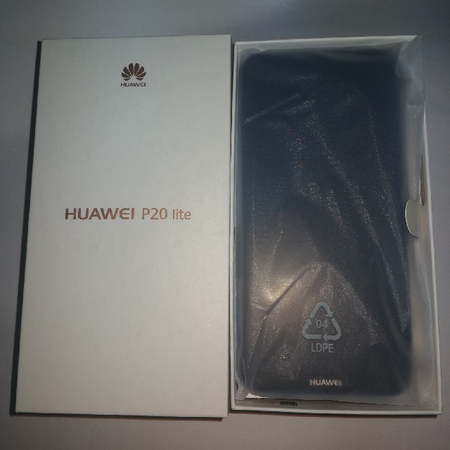 ラスト1台【値下】HUAWEI P20 lite ブルー UQ mobile ネット売り