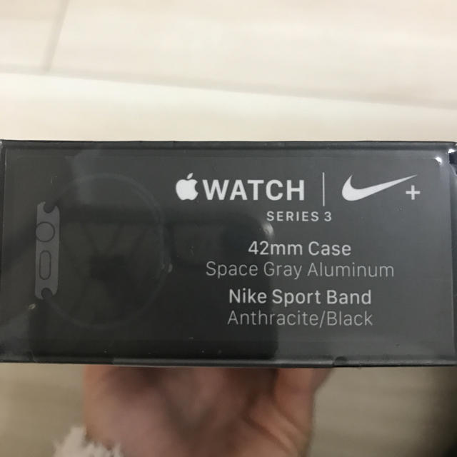 Apple Watch(アップルウォッチ)の未開封 Apple Watch Nike series3 42mm メンズの時計(腕時計(デジタル))の商品写真