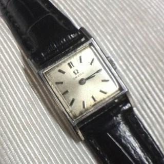 最終価格 腕時計 オメガ 手巻 レディース  銀銀