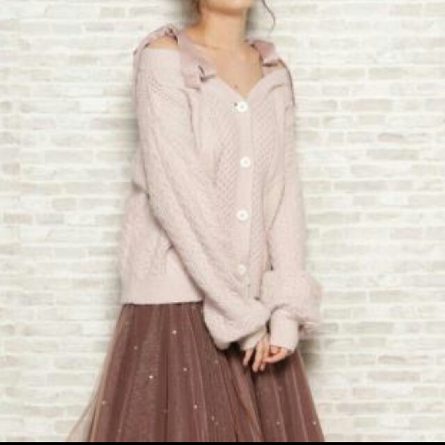 WILLSELECTION(ウィルセレクション)のMIMI様 専用 willselection 2wayリボンニット レディースのトップス(ニット/セーター)の商品写真