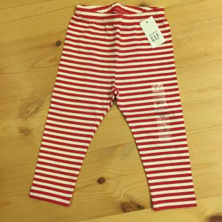 ベビーギャップ(babyGAP)の新品 baby GAP ボーダー レギンス 80(パンツ)