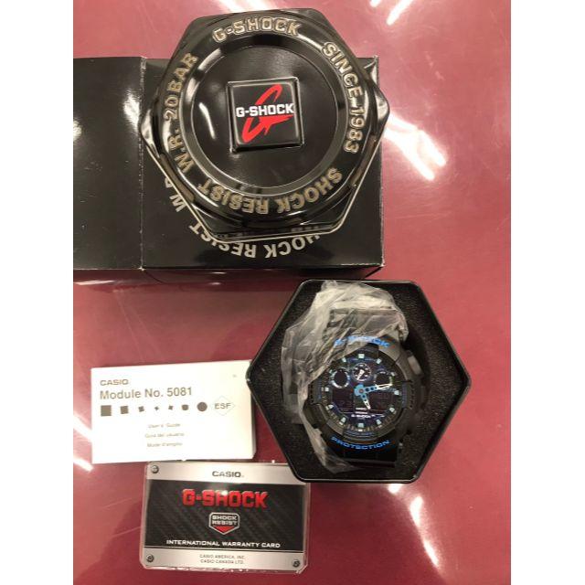 CASIO(カシオ)のCASIO G-SHOCK カシオ Gショック GA-100CB-1A メンズの時計(腕時計(アナログ))の商品写真
