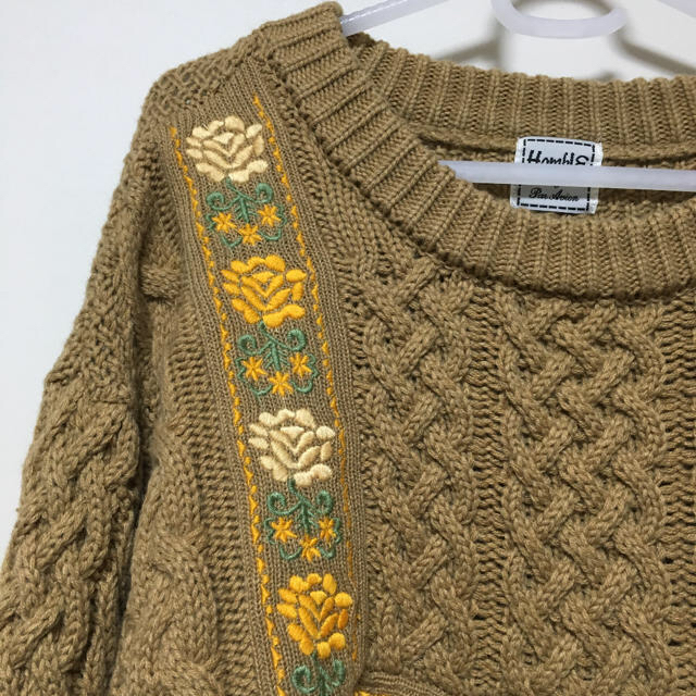 Par Avion(パラビオン)の刺繍ニット レディースのトップス(ニット/セーター)の商品写真