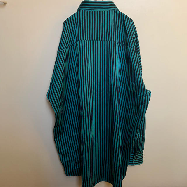 SHAREEF STRIPE L/S BIG SHIRT ストライプ アップル