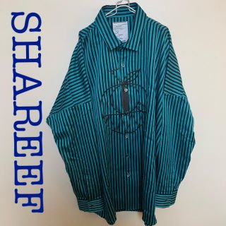 シャリーフ(SHAREEF)のSHAREEF STRIPE L/S BIG SHIRT ストライプ アップル(シャツ)