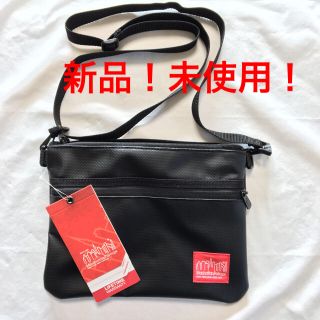 マンハッタンポーテージ(Manhattan Portage)の【新品 未使用 タグ付き】マンハッタンポーテージ サコッシュ マットビニール(ボディーバッグ)