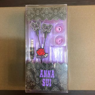 アナスイ(ANNA SUI)のANNA SUI アナスイ イヤホン イヤフォン 未使用(ヘッドフォン/イヤフォン)