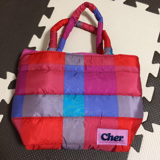 Cher(シェル)のCher♡チェック柄トートバッグ♡ レディースのバッグ(トートバッグ)の商品写真