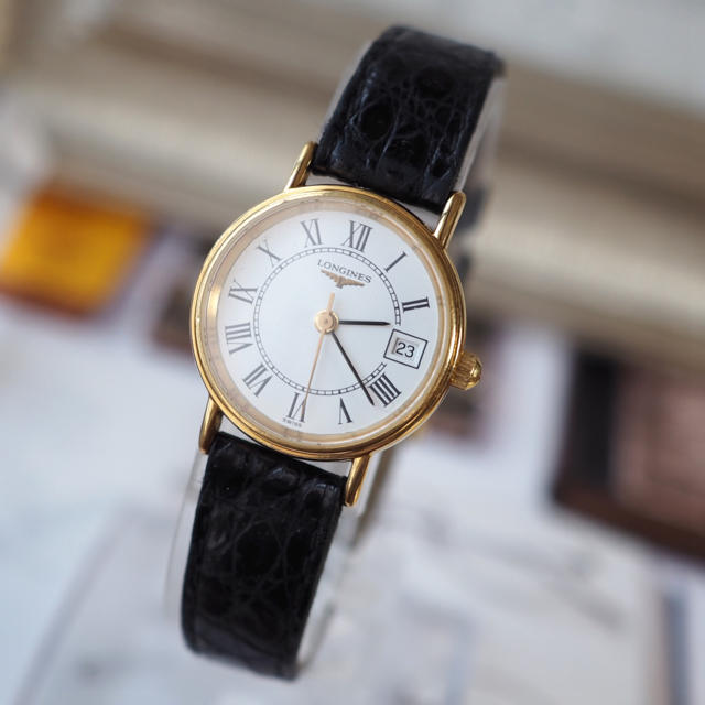 スペシャルショップ 美品✨ロンジン ローマン 3針 カレンダー付き ...