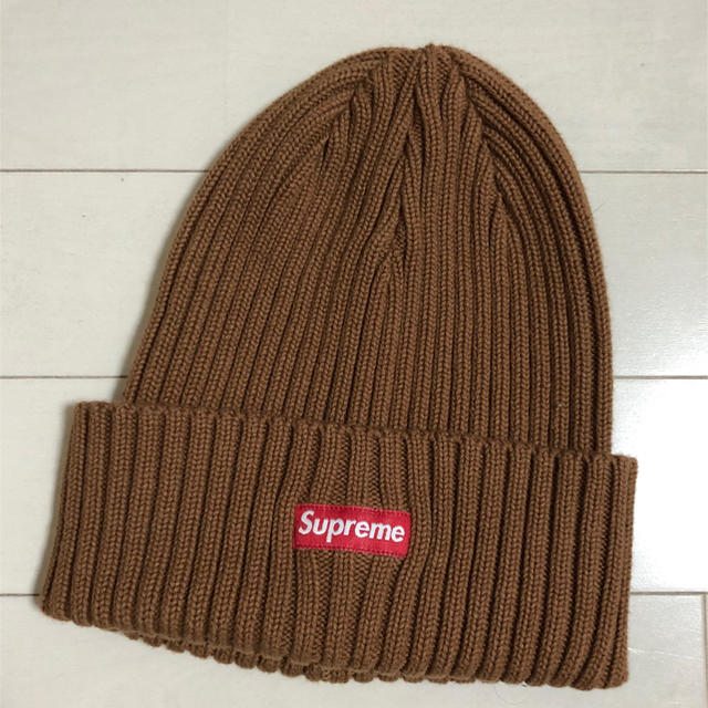 Supreme シュプリーム ニット帽 ビーニー ブラウンニット帽/ビーニー