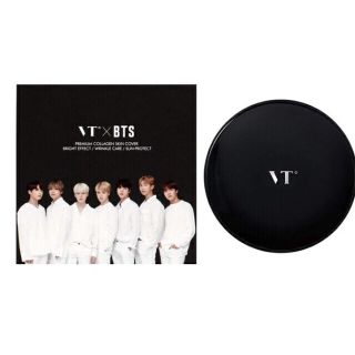 ボウダンショウネンダン(防弾少年団(BTS))の再値下げ!新品☆VT X BTS ブラックコラーゲンパクト(ファンデーション)