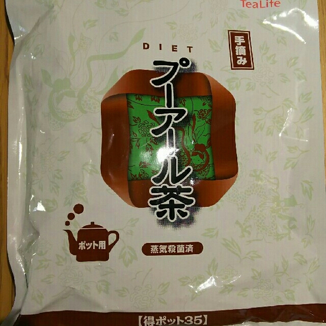 Tea Life(ティーライフ)のティーライフ ダイエットプーアール茶 ☆未開封☆ 食品/飲料/酒の健康食品(健康茶)の商品写真