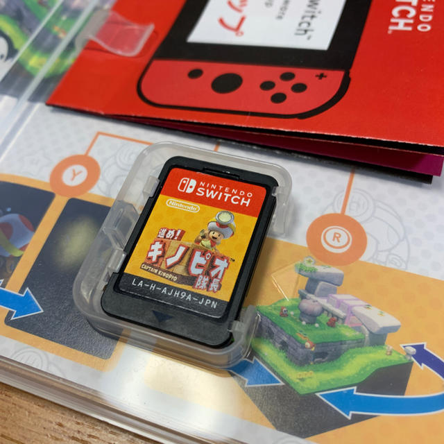 Nintendo Switch(ニンテンドースイッチ)のニンテンドースイッチ キノピオ隊長 中古 エンタメ/ホビーのゲームソフト/ゲーム機本体(家庭用ゲームソフト)の商品写真