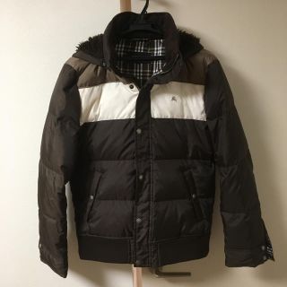 バーバリーブラックレーベル(BURBERRY BLACK LABEL)のバーバリー ブラックレーベル ダウンジャケット L ホワイトグースダウン95%(ダウンジャケット)