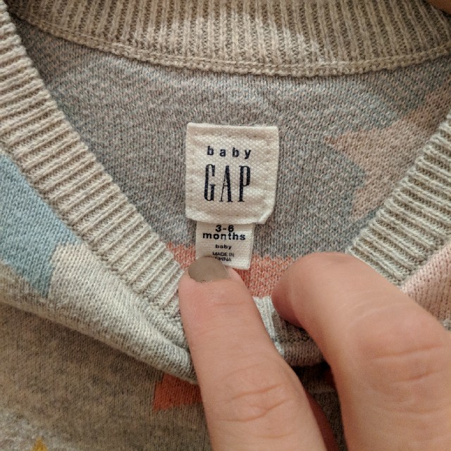 babyGAP(ベビーギャップ)の値下げ♡GAP♡ワンピース キッズ/ベビー/マタニティのベビー服(~85cm)(ワンピース)の商品写真