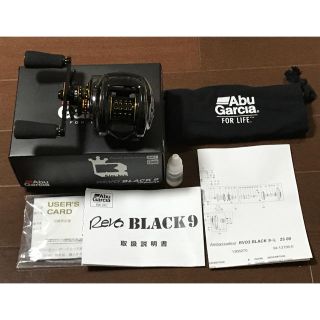 じゃピン様専用 Abu Garcia Revo BLACK9 左ハンドル 新品(リール)