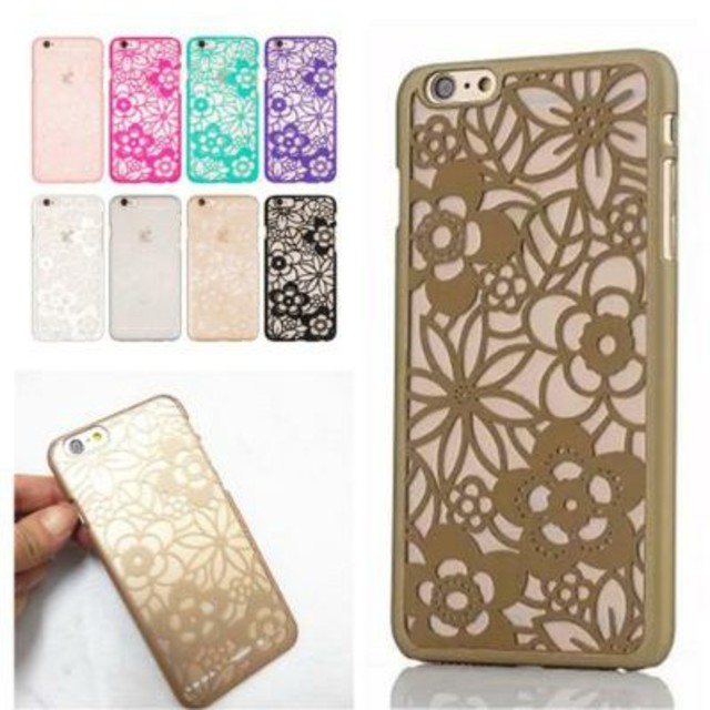 ⭐ステキ⭐切り絵風iPhoneケース レース柄の通販 by すなふきん's shop|ラクマ