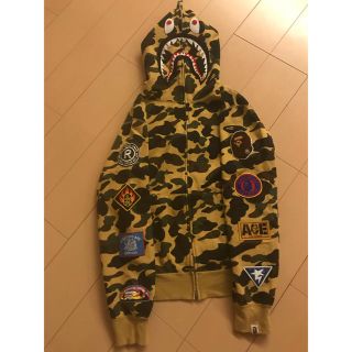 アベイシングエイプ(A BATHING APE)の最安値！激レア！！BAPE シャークパーカー(パーカー)