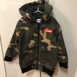 エクストララージ(XLARGE)の【お値下げ】XLARGE KIDS ブルゾン カモ エクストララージ キッズ(ジャケット/上着)