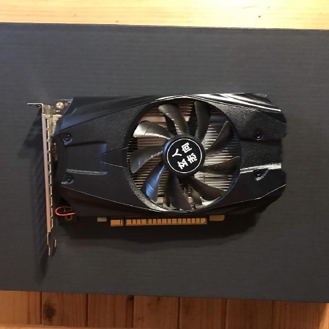 美品、玄人志向 Geforce gtx 1050ti 4gb