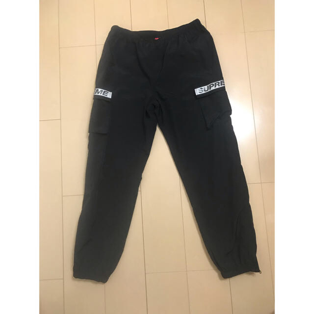 supreme Nylon Cargo Pant Black