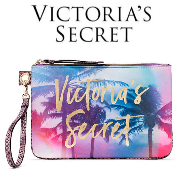 Victoria's Secret(ヴィクトリアズシークレット)の新品Victoria'ssecretヴィクトリアシークレットポーチ レディースのファッション小物(ポーチ)の商品写真