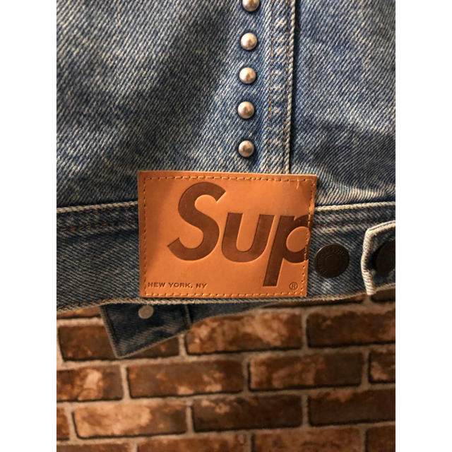 Supreme(シュプリーム)のsupreme studs denim jacket シュプリーム デニム メンズのジャケット/アウター(Gジャン/デニムジャケット)の商品写真