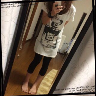 アズールバイマウジー(AZUL by moussy)のマウジー♡シャツワンピ♡(Tシャツ(半袖/袖なし))